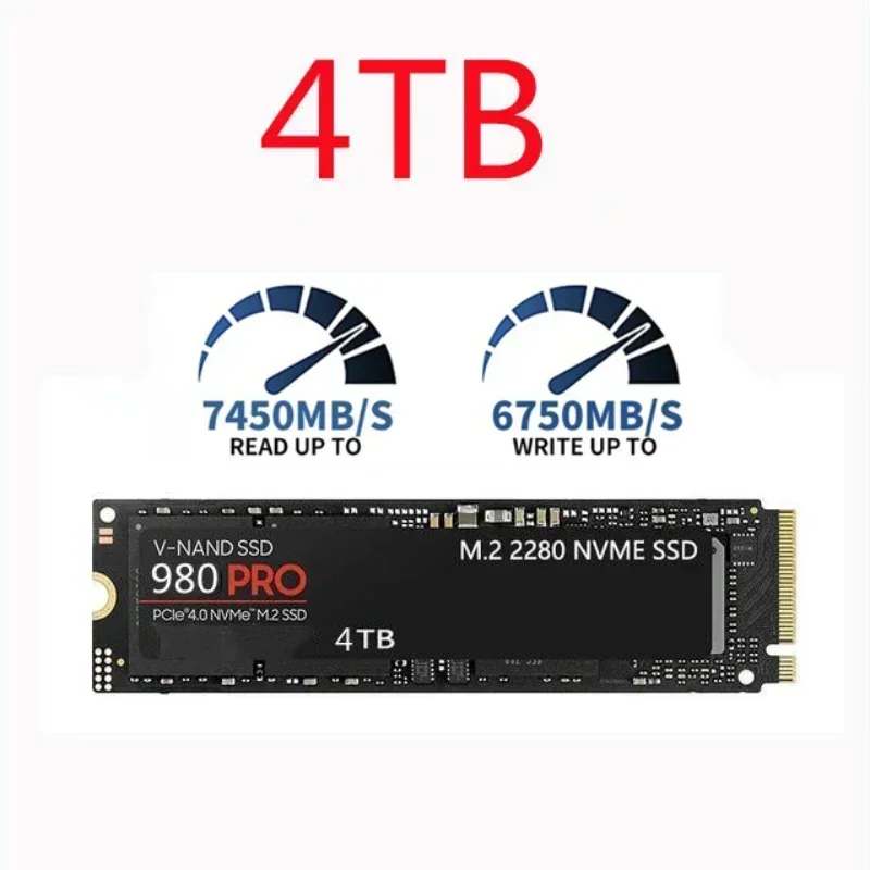 Оригинальный 980 PRO M.2 2280  – обзор и цена Pcie 4.0 4Tb 2280 Ssd 7450Mbps
